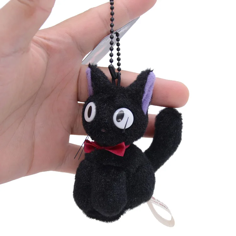 New Kiki's Delivery Service Jiji Black Cat Plush Keychain Small Pandent Kids Stuffed Toys For Children Mini 8cm
New Kiki's Delivery Service Jiji Black Cat Plush Keychain Small Pandent Kids Stuffed Toys For Children Mini 8cm