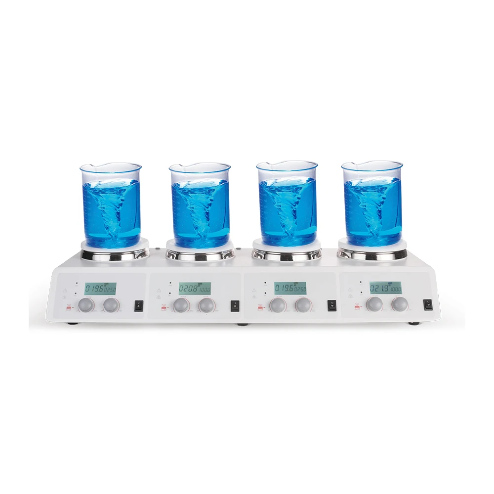 ONILAB RCT340-S4 4-Channels LCD Digital magnetic electric coil hot plates stirrer
ONILAB RCT340-S4 4-Channels LCD Digital magnetic electric coil hot plates stirrer