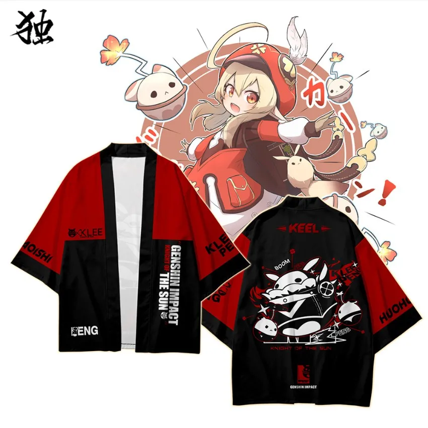 Genshin Impact 3D Japanese Kimono Haori Yukata Cosplay Fashion Summer men womens Short Sleeve Streetwear Cardigan tshirt tops
Genshin Impact 3D Japanese Kimono Haori Yukata Cosplay Fashion Summer men womens Short Sleeve Streetwear Cardigan tshirt tops