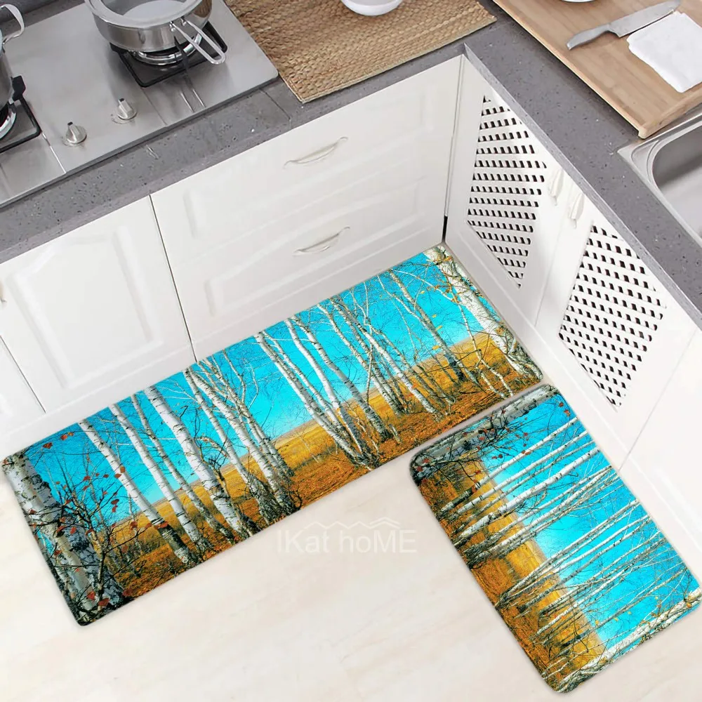 Anti-Slip Home Kitchen Mat Natural Forest Landscape Bath Rugs Long Strip Doormat Entrance Balcony Living Room Carpet Art Decor
Anti-Slip Home Kitchen Mat Natural Forest Landscape Bath Rugs Long Strip Doormat Entrance Balcony Living Room Carpet Art Decor