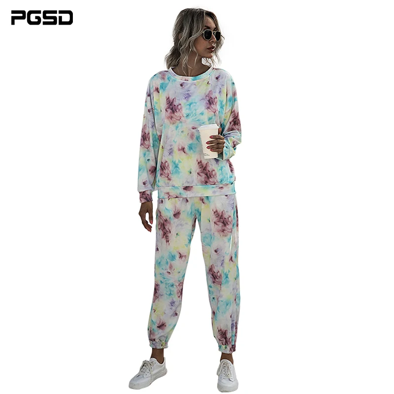 PGSD Autumn Winter Two Piece Set Hoodie Fashion Casual Korean Clothing Long Sleeve Trousers Pocket Tie-Dyed Tracksuit Women Top
PGSD Autumn Winter Two Piece Set Hoodie Fashion Casual Korean Clothing Long Sleeve Trousers Pocket Tie-Dyed Tracksuit Women Top