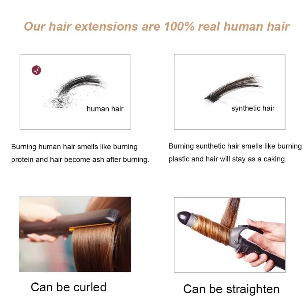 Ugeat Tape in Hair Extensions Remy Brazilian Human Hair Extensions Brown Color #4 Tape Extensions Real Human Hair 2.5G/Pieces
Ugeat Tape in Hair Extensions Remy Brazilian Human Hair Extensions Brown Color #4 Tape Extensions Real Human Hair 2.5G/Pieces