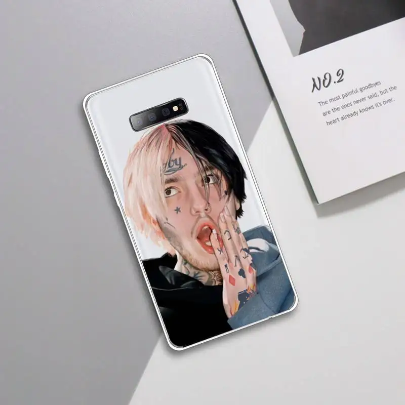 Lil Peep Rapper boy funny mobile Phone Case Transparent For Samsung Galaxy S A 5 7 8 9 2015 20 edge plus 10 e lite 2019
Lil Peep Rapper boy funny mobile Phone Case Transparent For Samsung Galaxy S A 5 7 8 9 2015 20 edge plus 10 e lite 2019