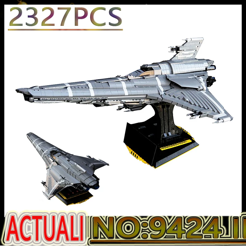 New 2327PCS Mk UCS Colonial Viper Fit Outer Space Warship MOC-9424 Star Series Wars Building Block Bricks Kid Toy Birthday Gifts
New 2327PCS Mk UCS Colonial Viper Fit Outer Space Warship MOC-9424 Star Series Wars Building Block Bricks Kid Toy Birthday Gifts