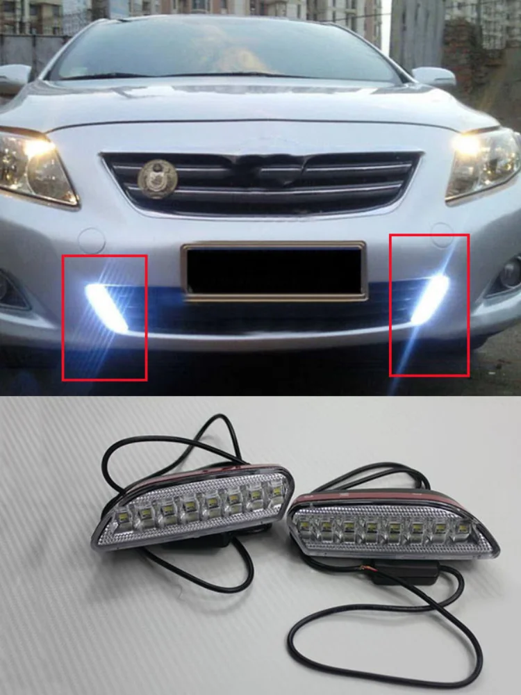 Car Special Daytime Running Light LED Light Day Light Steering LED Driving Fog Light Suitable for Toyota Corolla
Car Special Daytime Running Light LED Light Day Light Steering LED Driving Fog Light Suitable for Toyota Corolla