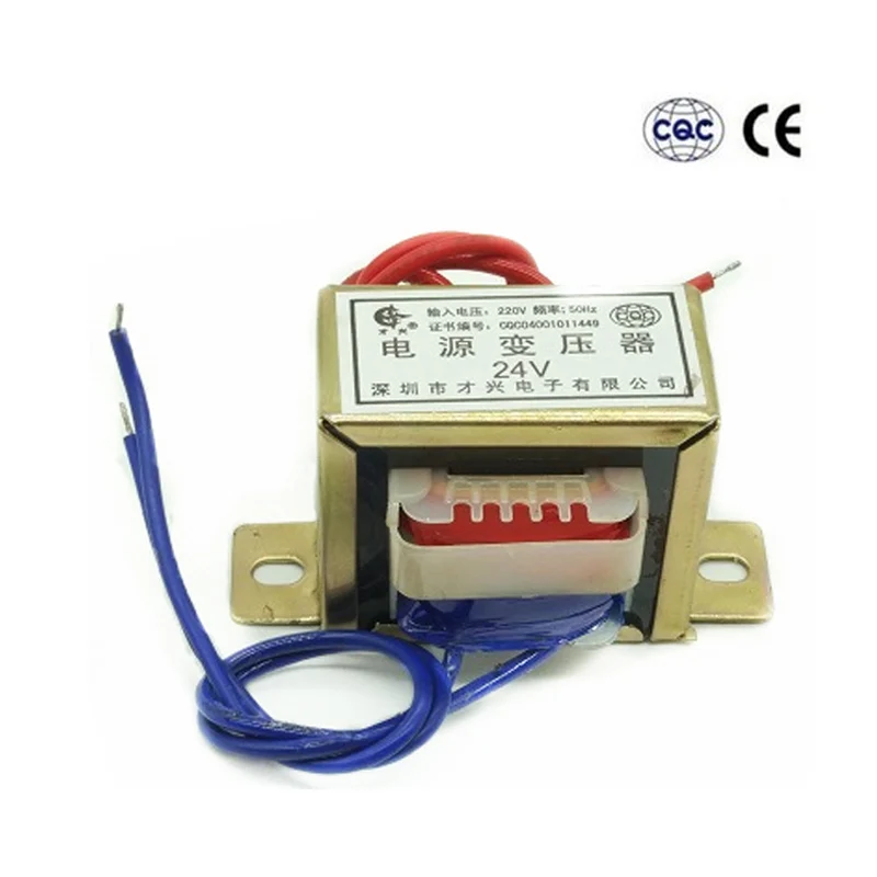 

EI48 Power Transformer AC 6V 9V 12V 15V 18V 24V 30V Output Voltage 8W Copper Core Input 220V 50Hz Single/Dual Voltage Copper