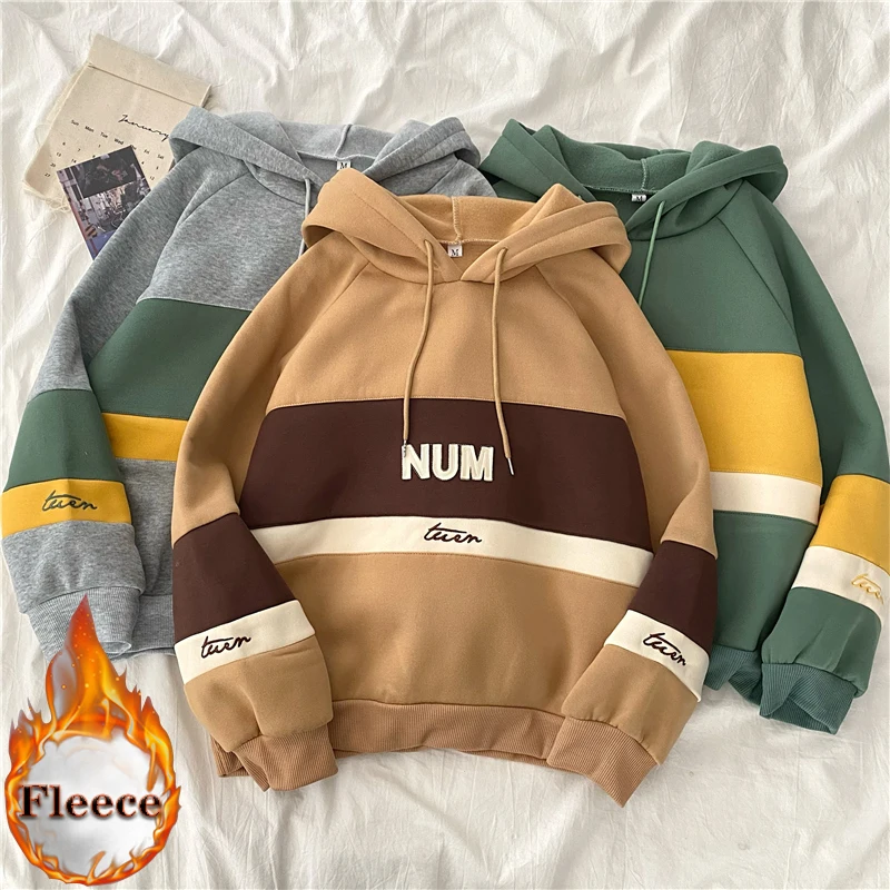 Модные зимние теплые женские толстовки с капюшоном, флисовые толстовки в стиле пэчворк, большие размеры, повседневные универсальные толсто...
Модные зимние теплые женские толстовки с капюшоном, флисовые толстовки в стиле пэчворк, большие размеры, повседневные универсальные толсто...