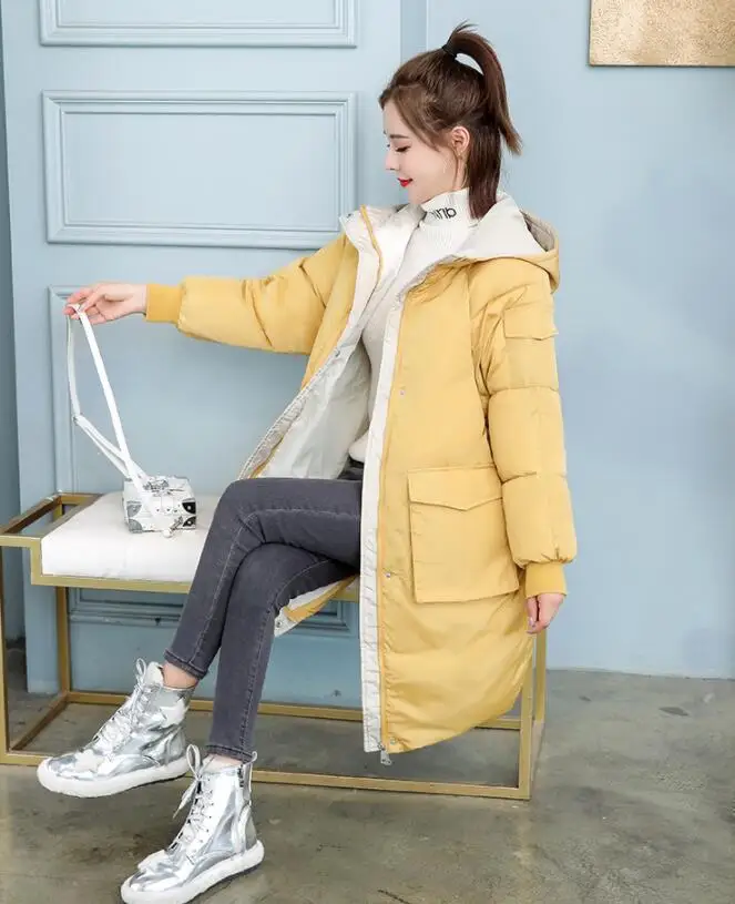 Women winter long parkas 2021 Casual thicken warm hooded parkas coat colorful female outwear winter coat plus size S-3XL
Women winter long parkas 2021 Casual thicken warm hooded parkas coat colorful female outwear winter coat plus size S-3XL