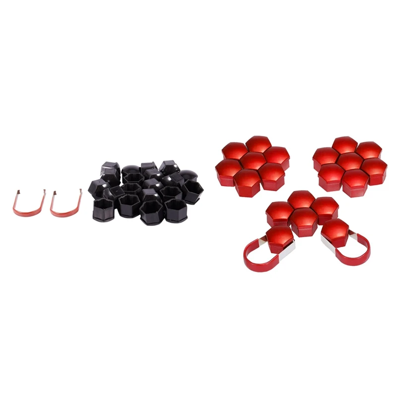 40 Pcs 17Mm Car Plastic Caps Bolts Covers Nuts Alloy Wheel for Skoda, , Mercedes, BMW Black & Red
40 Pcs 17Mm Car Plastic Caps Bolts Covers Nuts Alloy Wheel for Skoda, , Mercedes, BMW Black & Red