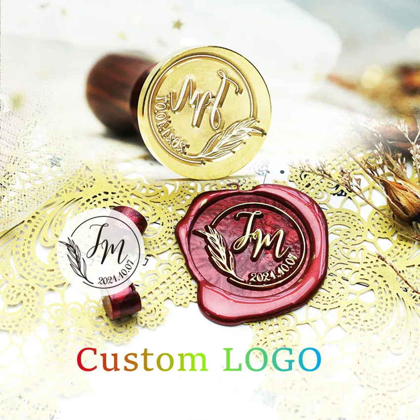 Custom logo wax seal personalized image custom sealing wax seal wedding decoration invitations retro antique stamp customization
Custom logo wax seal personalized image custom sealing wax seal wedding decoration invitations retro antique stamp customization
