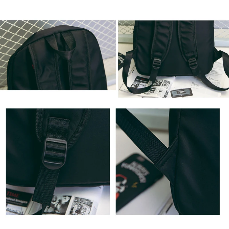 teen girls School Bags for Teenage Boys backpack men Oxford red black bookbags College style 
teen girls School Bags for Teenage Boys backpack men Oxford red black bookbags College style