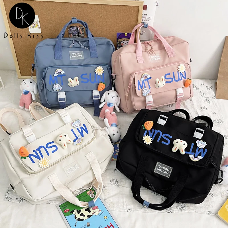 Сумка женская через плечо, в японском стиле колледжа 
Сумка женская через плечо, в японском стиле колледжа