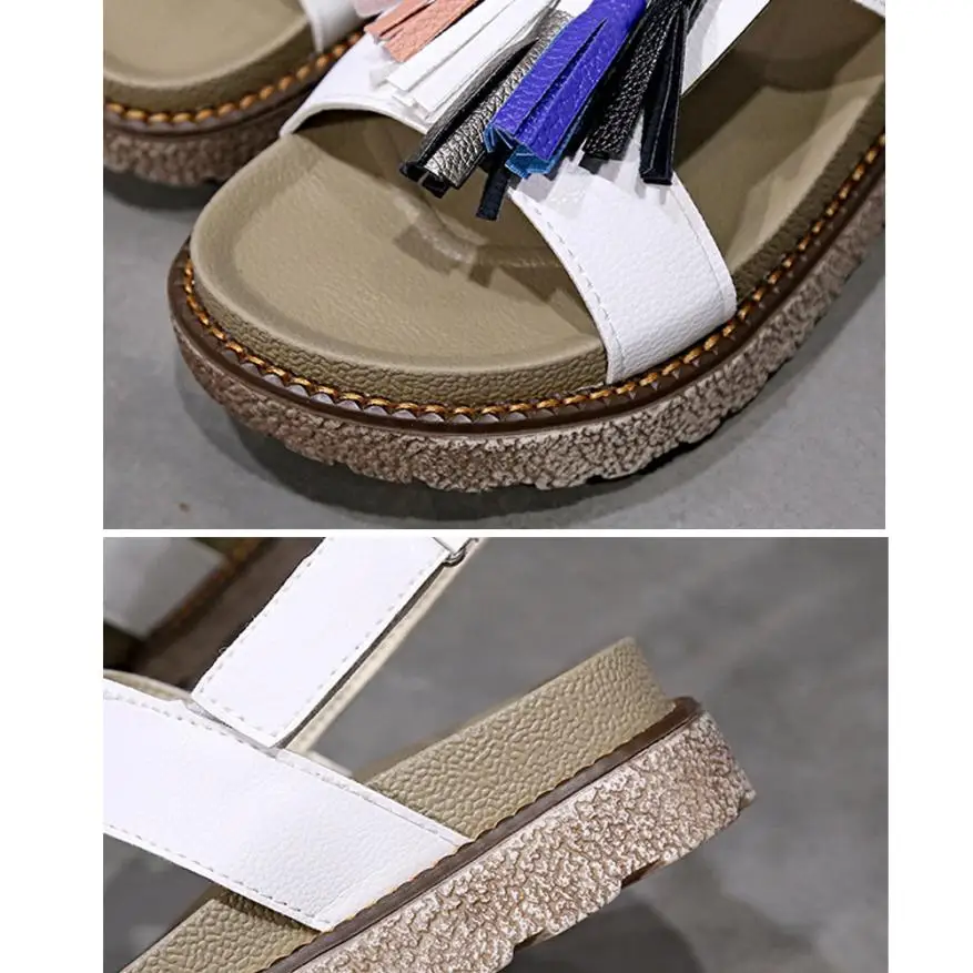 FashionSandals Summer Women Tassel Platform shoes Casual Occasions Comfortable Sandals spring shoes chaussure femme #A30
FashionSandals Summer Women Tassel Platform shoes Casual Occasions Comfortable Sandals spring shoes chaussure femme #A30