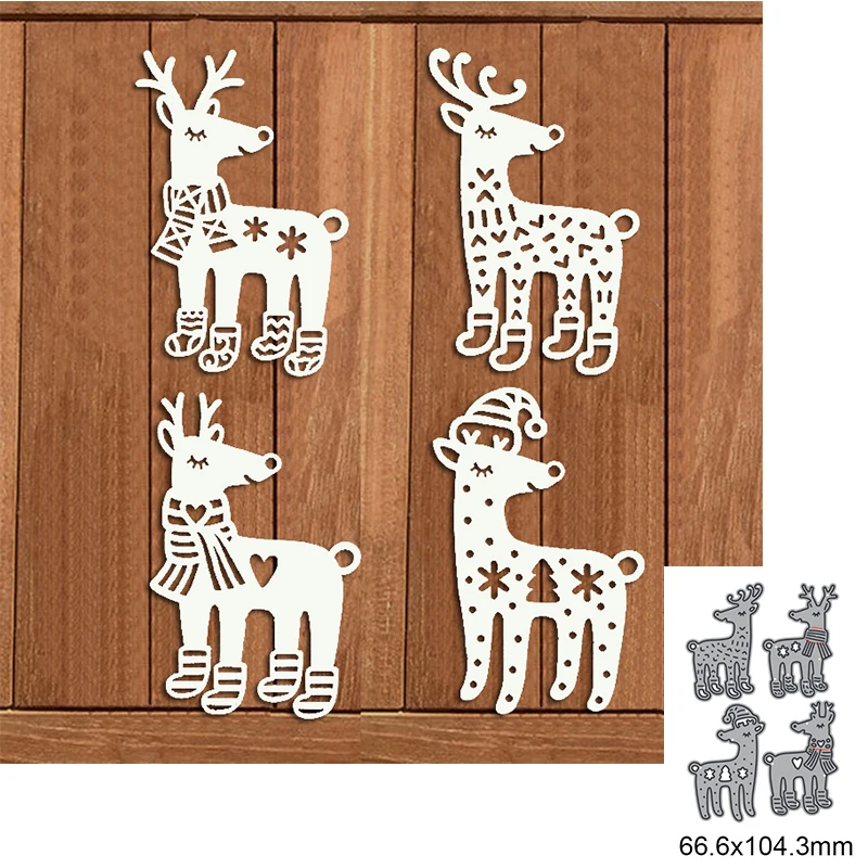 Cute Elk Christmas Winter Metal Cutting Dies For DIY Scrapbook Cutting Die Paper Cards Embossed Decorative Craft Die Cut New
Cute Elk Christmas Winter Metal Cutting Dies For DIY Scrapbook Cutting Die Paper Cards Embossed Decorative Craft Die Cut New