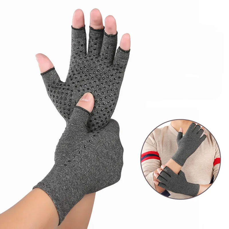 2020 Fashion Indoor Sports Non-Slip Health Care Nursing Half-Finger Gloves Rehabilitation Training Arthritis Pressure Gloves
2020 Fashion Indoor Sports Non-Slip Health Care Nursing Half-Finger Gloves Rehabilitation Training Arthritis Pressure Gloves