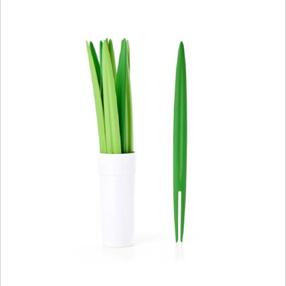 10PC/Pack Leaves Green Fruit Fork Afternoon Tea Party Decor Children Cake Dessert Snack Food Picking Fruit Logo Kitchen Supplies
10PC/Pack Leaves Green Fruit Fork Afternoon Tea Party Decor Children Cake Dessert Snack Food Picking Fruit Logo Kitchen Supplies
