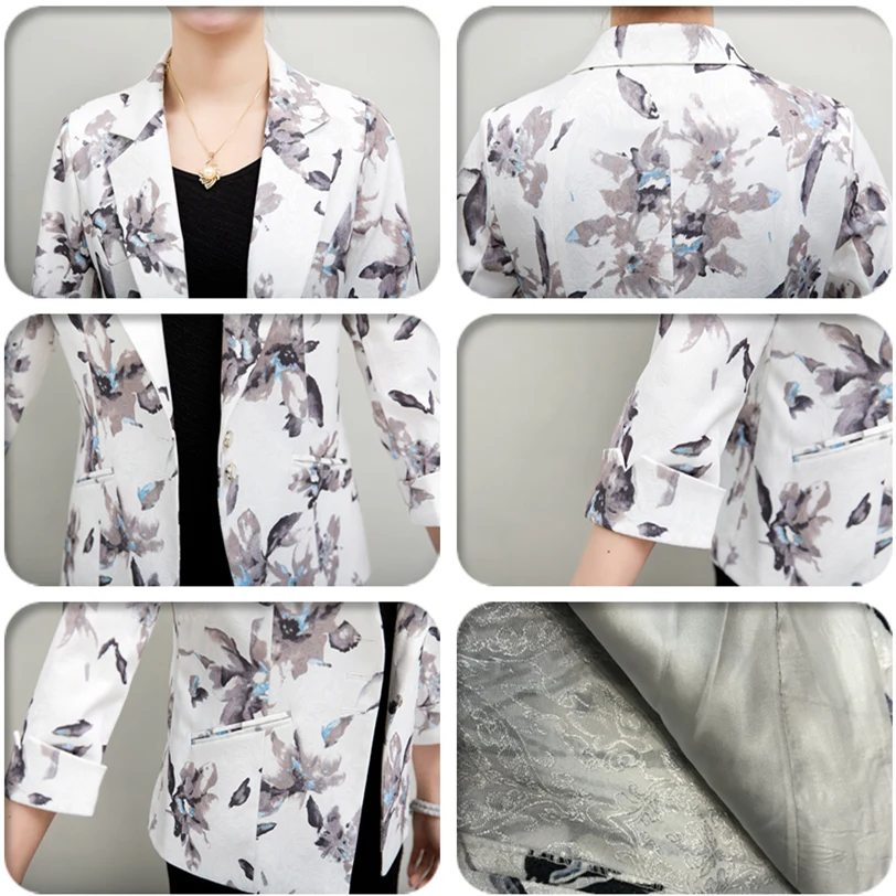 Spring Auyumn Women Blazers and Jackets Plus Size Vintage Blazer Feminino Single Breasted Korean Office Lady Blazer Women Coats
Spring Auyumn Women Blazers and Jackets Plus Size Vintage Blazer Feminino Single Breasted Korean Office Lady Blazer Women Coats