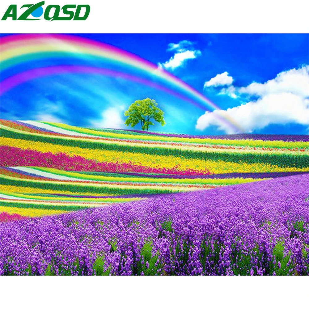 AZQSD 5D DIY Алмазная картина Радуга полная квадратная дрель Алмазная вышивка мозаика пейзаж рукоделие домашний декор
AZQSD 5D DIY Алмазная картина Радуга полная квадратная дрель Алмазная вышивка мозаика пейзаж рукоделие домашний декор