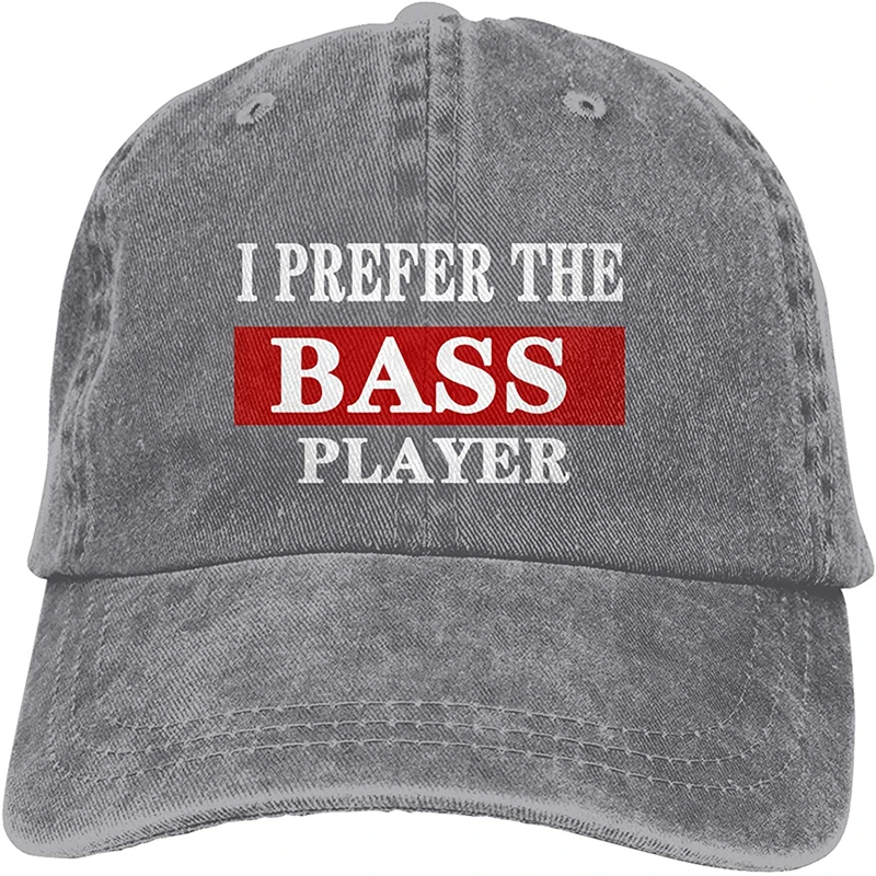 I Prefer The Bass Player Sports Denim Cap Adjustable Unisex Plain Baseball Cowboy Snapback Hat
I Prefer The Bass Player Sports Denim Cap Adjustable Unisex Plain Baseball Cowboy Snapback Hat