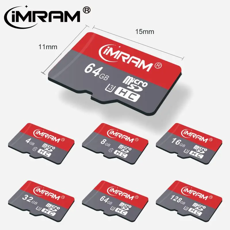 iMRAM Brand Micro SD TF Card 8GB 16GB 32GB 64GB 128GB 256GB Class 10 Flash Memory Microsd Card 256 GB for Smartphone Adapter
iMRAM Brand Micro SD TF Card 8GB 16GB 32GB 64GB 128GB 256GB Class 10 Flash Memory Microsd Card 256 GB for Smartphone Adapter