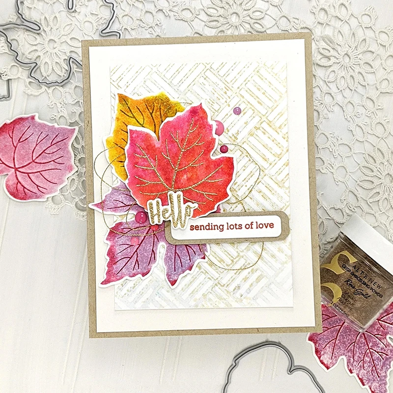 Maple Leaves Frame Metal Cutting Dies and Rubber Clear Stamps Stencil Craft for Scrapbooking Embossing Make Template New Design
Maple Leaves Frame Metal Cutting Dies and Rubber Clear Stamps Stencil Craft for Scrapbooking Embossing Make Template New Design