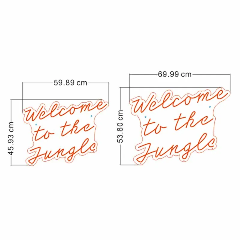Led Aesthetic Cute Welcome to the jungle Neon Flex Light Sign For Home Room Wall Decor Kawaii Anime Bedroom Decoration Mural
Led Aesthetic Cute Welcome to the jungle Neon Flex Light Sign For Home Room Wall Decor Kawaii Anime Bedroom Decoration Mural