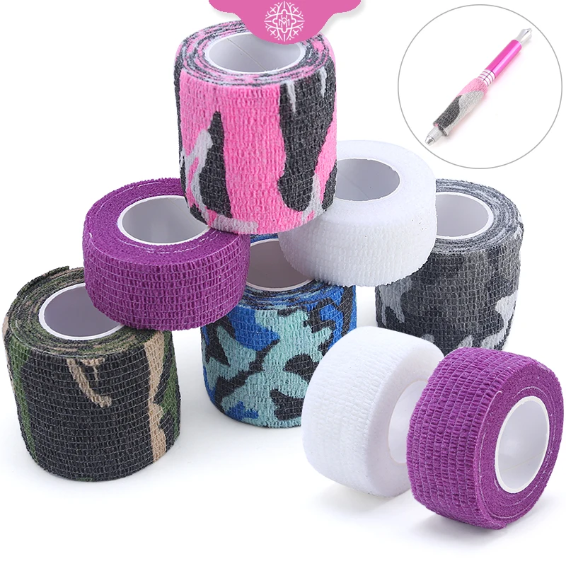 Tattoo Grip Self-adhesive Bandages Cover Wraps Tapes Nonwoven Flex Elastic Camouflage Waterproof Permanent Makeup Accessories
Tattoo Grip Self-adhesive Bandages Cover Wraps Tapes Nonwoven Flex Elastic Camouflage Waterproof Permanent Makeup Accessories