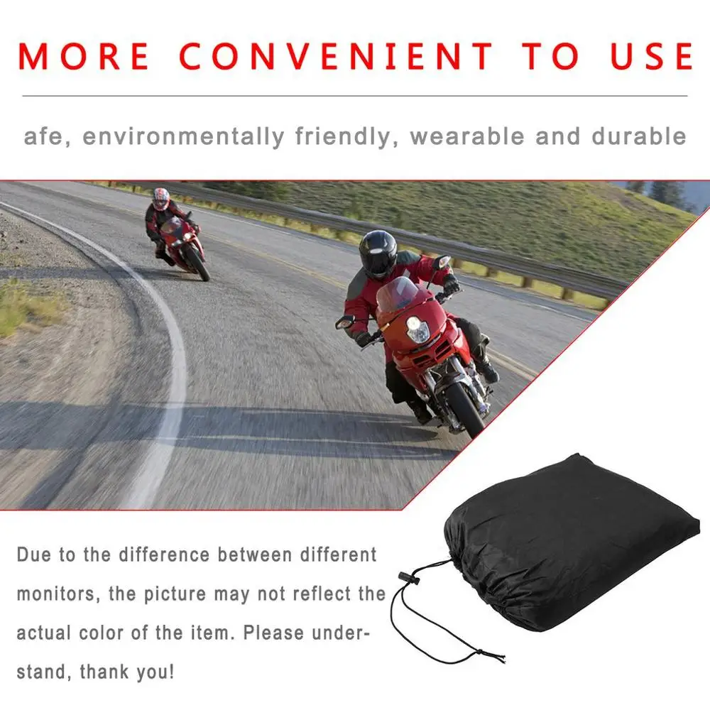 Motorcycle Body Protection Cover Sun Protection Waterproof Cover Outdoor Universal Motorcycle Cover
Motorcycle Body Protection Cover Sun Protection Waterproof Cover Outdoor Universal Motorcycle Cover