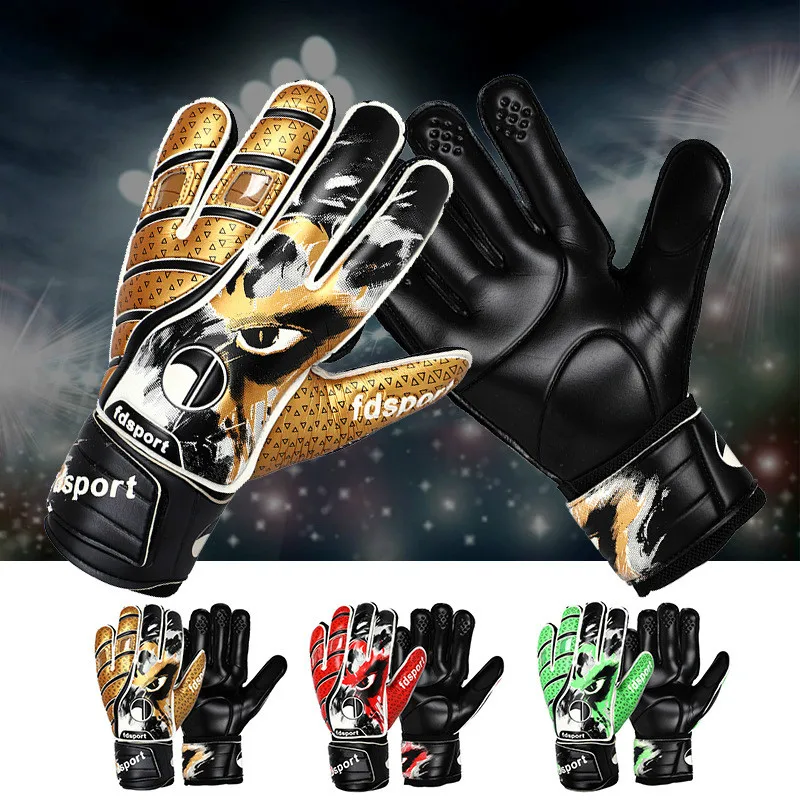 

Футбольные Перчатки Вратаря толстые латексные защитные перчатки для пальцев Aldult тренировочное футбольное оборудование-40