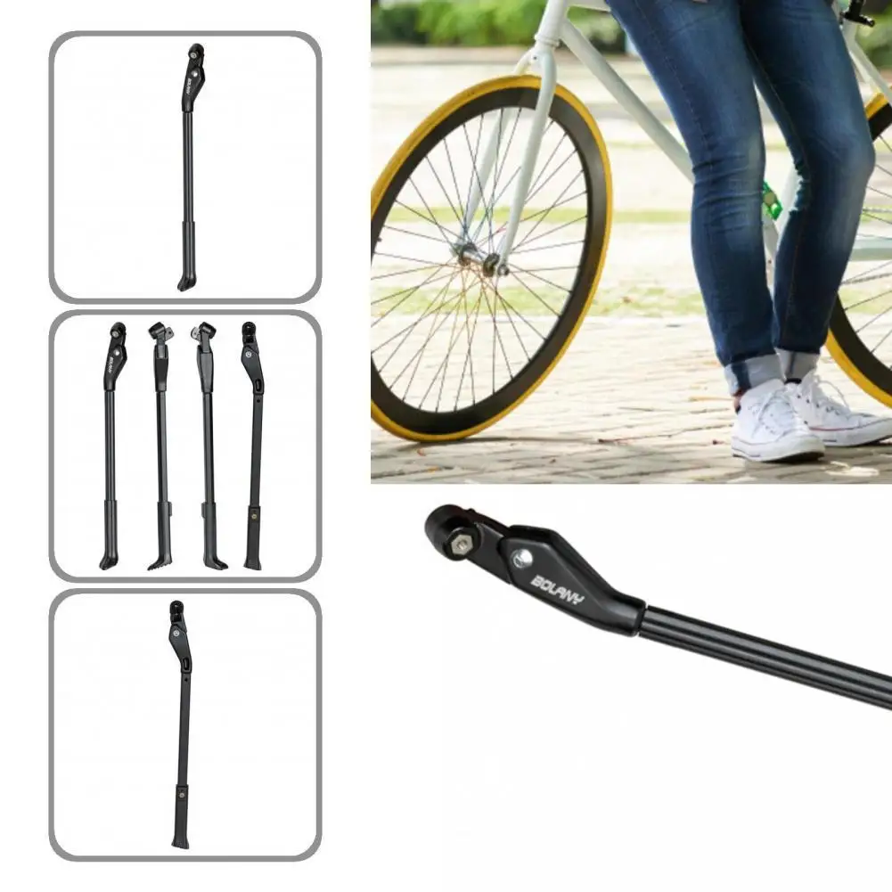 Bike Part Excellent Quick Release Adjustable Bike Side Stand Black Bicycle Kickstand Wear-resistant for Bicycle
Bike Part Excellent Quick Release Adjustable Bike Side Stand Black Bicycle Kickstand Wear-resistant for Bicycle