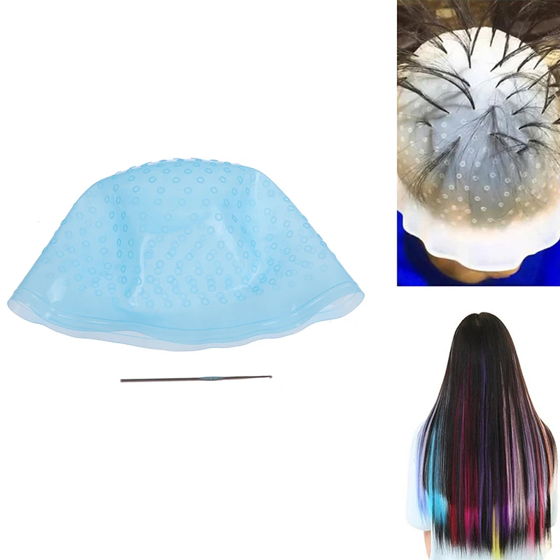 Silicon Highlights Hat Reusable Hair Colouring Highlighting Dye Cap Frosting Tipping Dyeing Color Tools Hair Color Styling Tools
Silicon Highlights Hat Reusable Hair Colouring Highlighting Dye Cap Frosting Tipping Dyeing Color Tools Hair Color Styling Tools
