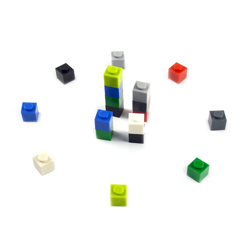 200pcs 1*1 DIY Bulk Building Blocks Compatible with Leduo Thick bricks multiple color Educational Creative Toys 
200pcs 1*1 DIY Bulk Building Blocks Compatible with Leduo Thick bricks multiple color Educational Creative Toys