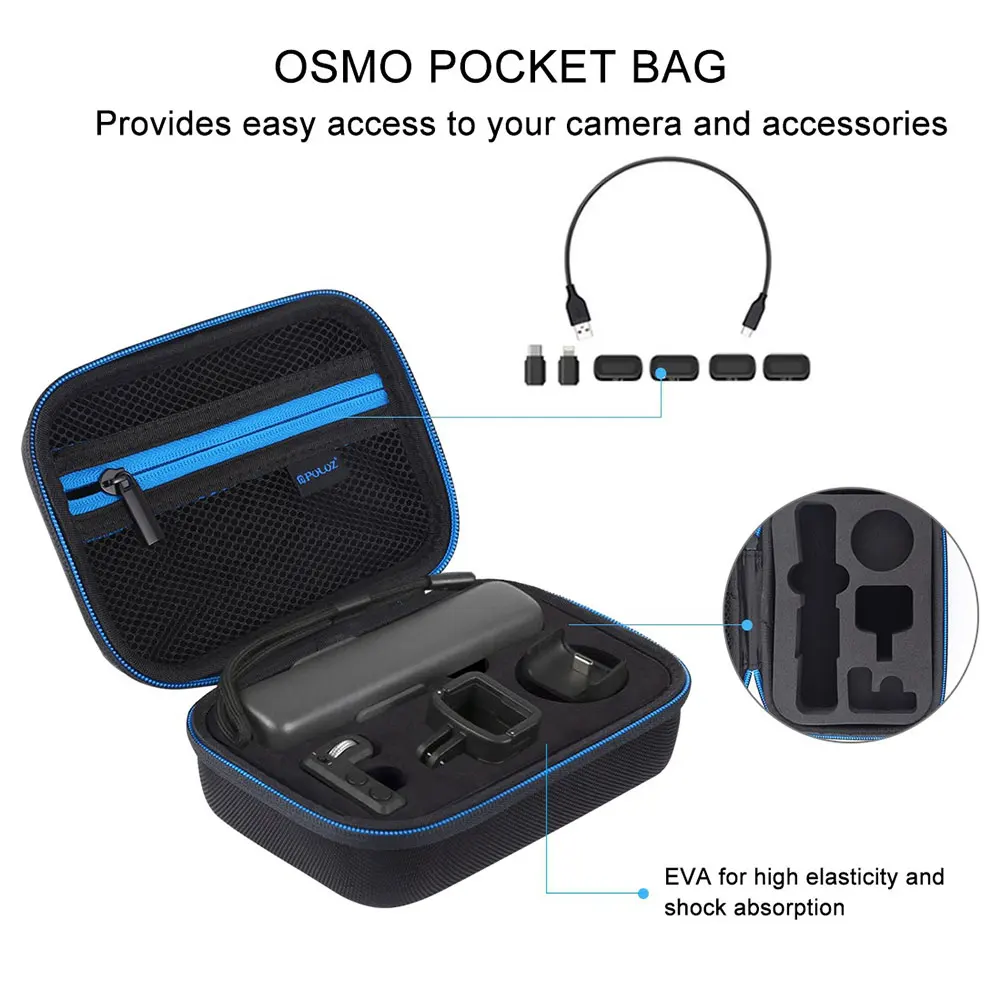 DJI OSMO Pocket Hard Bag Sports Camera Accessories Sports Camera Storage Bag Travel Carrying Storage Bag
DJI OSMO Pocket Hard Bag Sports Camera Accessories Sports Camera Storage Bag Travel Carrying Storage Bag