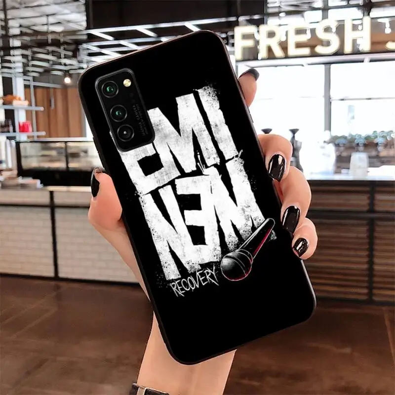 Мягкий силиконовый чехол для телефона CUTEWANAN Rapper Eminem из ТПУ Samsung S20 plus Ultra S6 S7 edge S8 S9