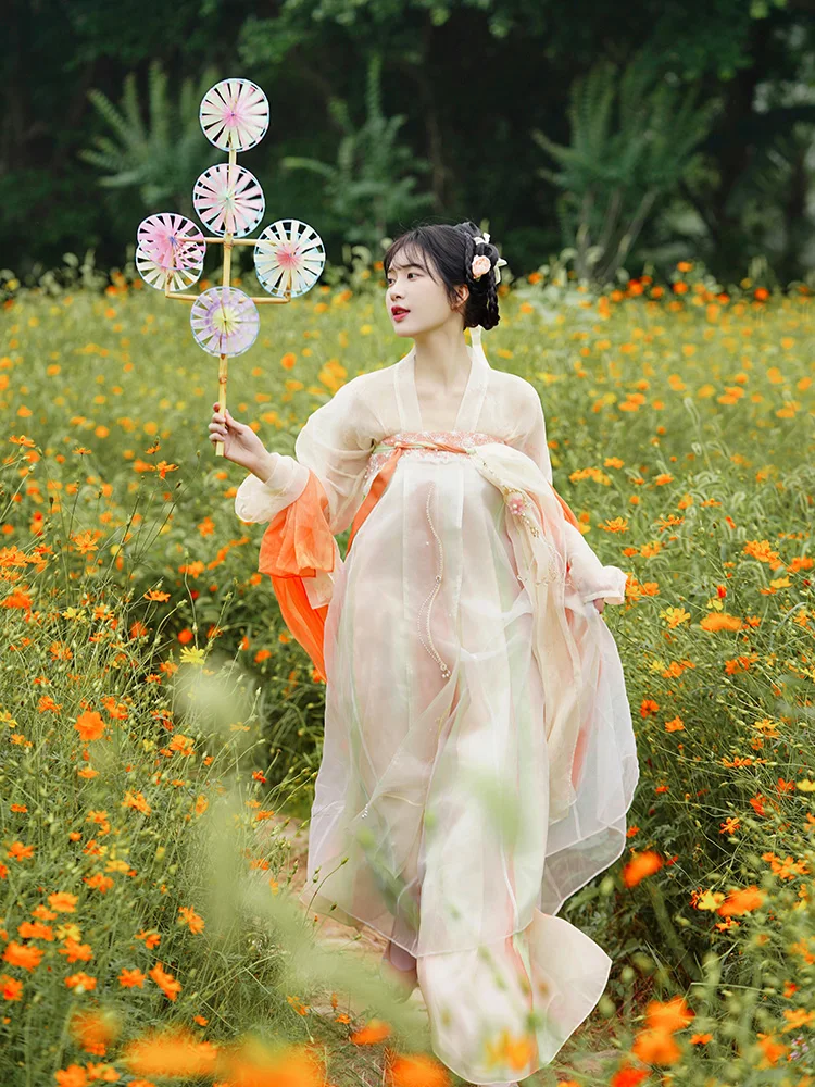 Chest-chested Chinese women's summer Chinese style improved super fairy thin Tang daily fur skirt elegant
Chest-chested Chinese women's summer Chinese style improved super fairy thin Tang daily fur skirt elegant