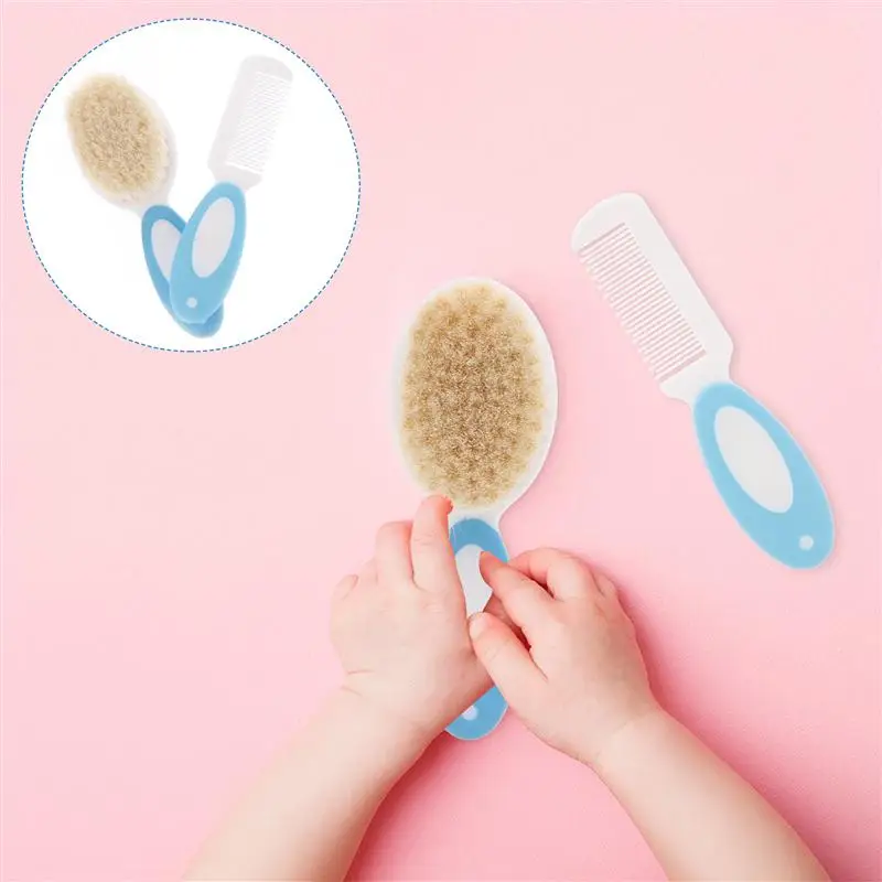 2Pcs Baby Hair Brush Toddler Natural Wool Hair Brush Baby Comb for Infant Kids
2Pcs Baby Hair Brush Toddler Natural Wool Hair Brush Baby Comb for Infant Kids