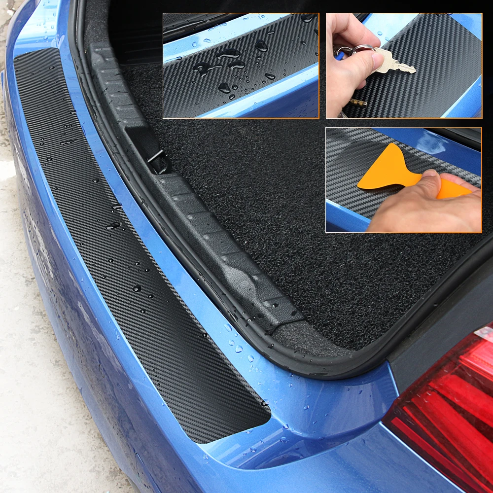 Фото Наклейка на задний бампер для багажника автомобиля insignia vw golf 4 ford - купить