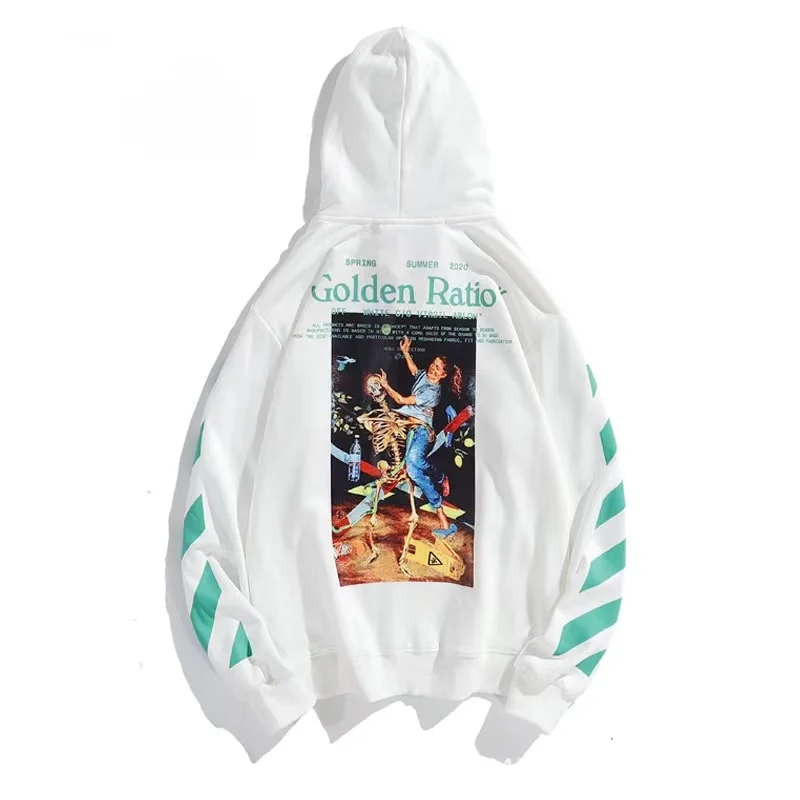 Hip Hop Men's Sweatshirt Harajuku Hoodie Streetwear Cotton Loose Print Pullover Hooded Couple Black and White Autumn Winter
Hip Hop Men's Sweatshirt Harajuku Hoodie Streetwear Cotton Loose Print Pullover Hooded Couple Black and White Autumn Winter