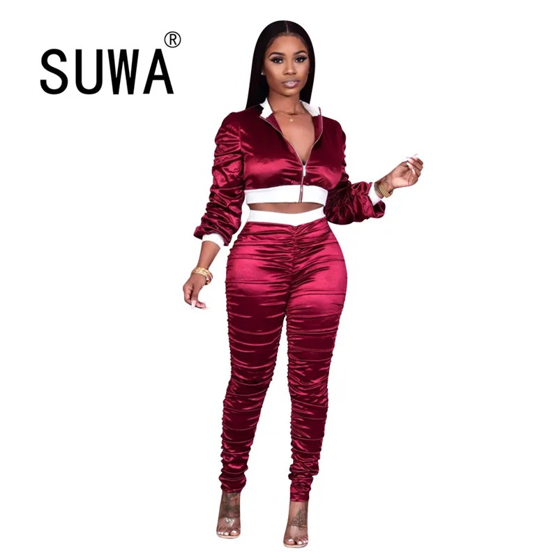 White Striped Patchwork Jogger Suit For Women 2 Piece Matching Sets Long Sleeve Coats Top And High Waist Pants Trousers
White Striped Patchwork Jogger Suit For Women 2 Piece Matching Sets Long Sleeve Coats Top And High Waist Pants Trousers