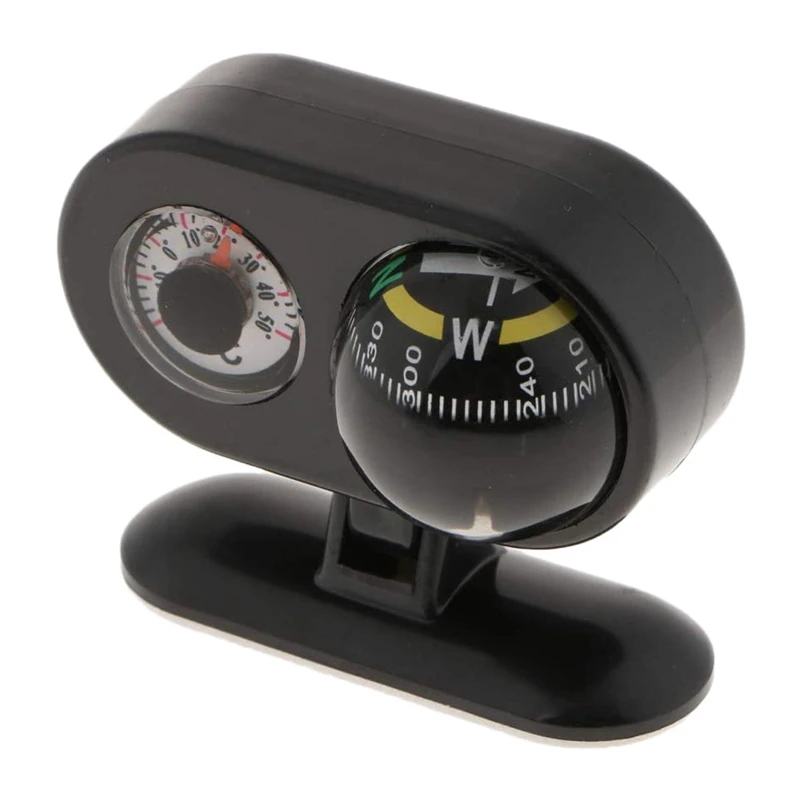 2 in 1 Car Ornament Direction Dashboard Compass with Thermometer Car-Styling 
2 in 1 Car Ornament Direction Dashboard Compass with Thermometer Car-Styling