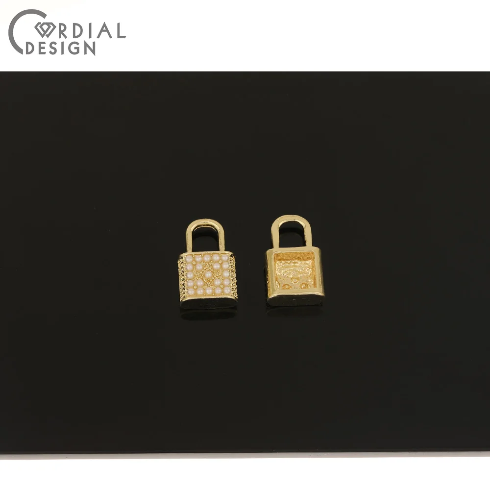 Cordial Design 50Pcs Jewelry Accessorie/Lock Shape/Imitation Pearl/Earrings Pendant/DIY/Charms/Jewelry Findings & Components 
Cordial Design 50Pcs Jewelry Accessorie/Lock Shape/Imitation Pearl/Earrings Pendant/DIY/Charms/Jewelry Findings & Components