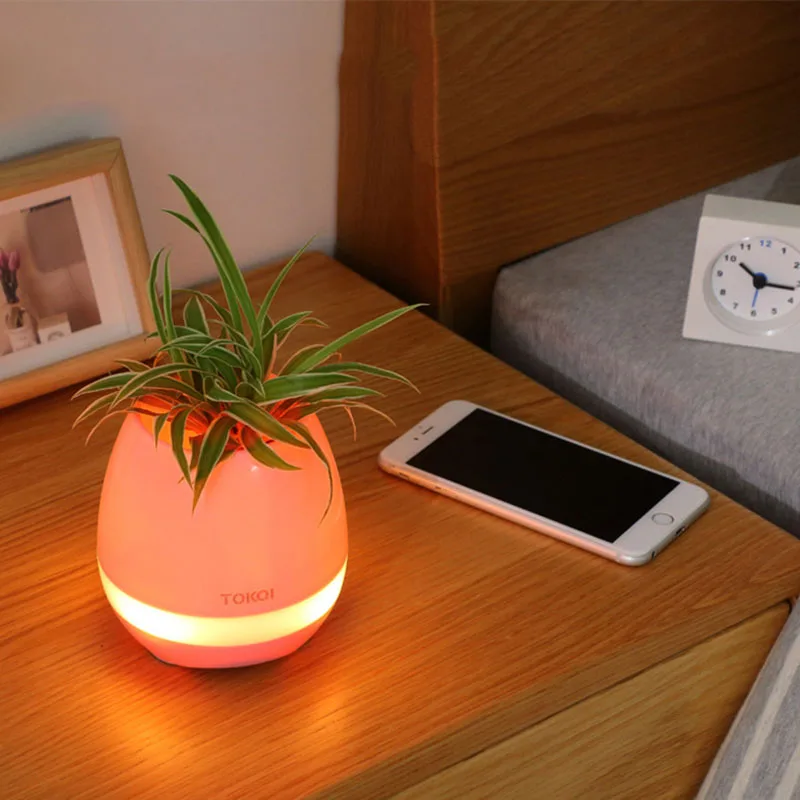 Креативная Bluetooth-колонка музыкальная ваза сенсорная Индукционная комнатный