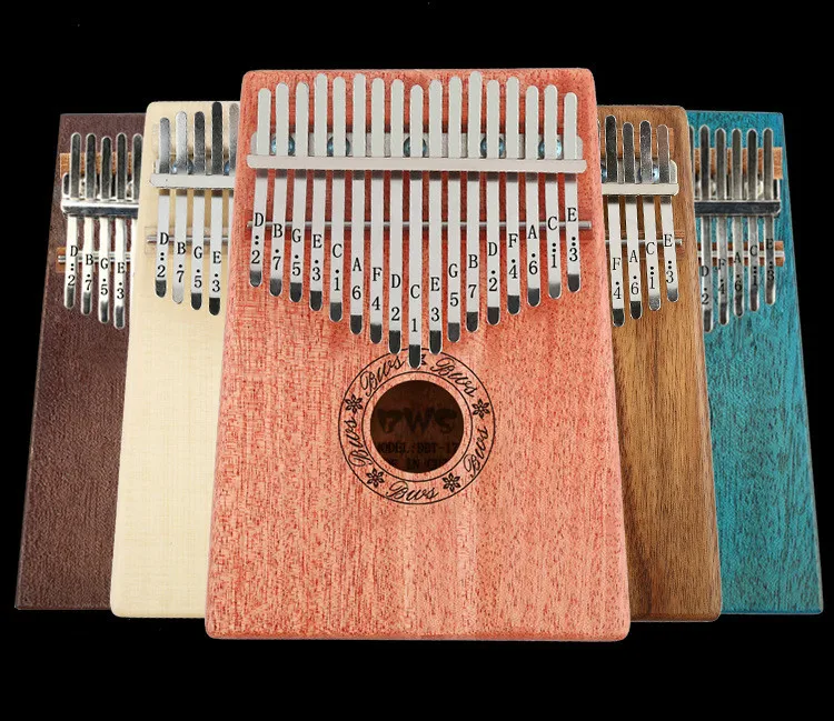 Kalimba 17 Keys Thumb Piano High Quality Wood Mahogany Mbira Body Musical Instruments Kalimba Piano Creative Music Box 10 Sound
Kalimba 17 Keys Thumb Piano High Quality Wood Mahogany Mbira Body Musical Instruments Kalimba Piano Creative Music Box 10 Sound