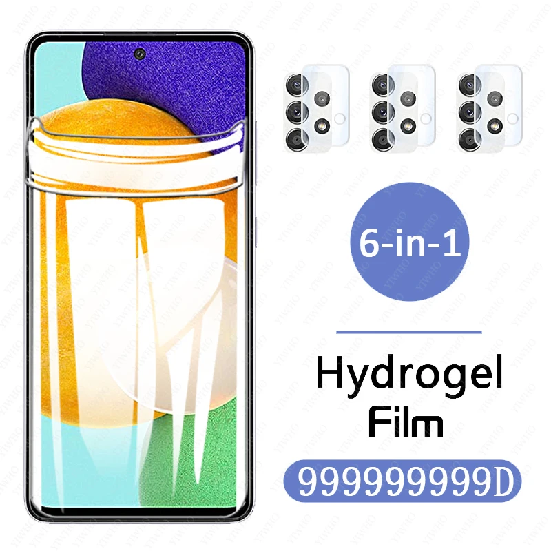 8988D Hydrogel Film for Samsung Galaxy A52 A525 4g A52 5g A526 Screen Protector Soft Film ON Samsun A 52 52a Camera Lens Glass
8988D Hydrogel Film for Samsung Galaxy A52 A525 4g A52 5g A526 Screen Protector Soft Film ON Samsun A 52 52a Camera Lens Glass