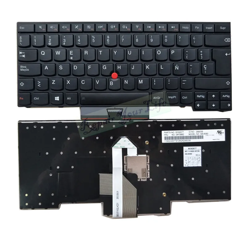 Клавиатура для ноутбука SP Испанский для lenovo E430 0C02077 04Y0682 MP-11H36B0-3872W Подсветка Черный ноутбук
Клавиатура для ноутбука SP Испанский для lenovo E430 0C02077 04Y0682 MP-11H36B0-3872W Подсветка Черный ноутбук
