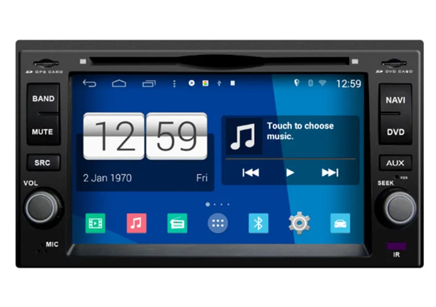Автомобильный мультимедийный плеер Android 4 Для Kia Spectra 2003 ~ 2009 Авторадио стерео