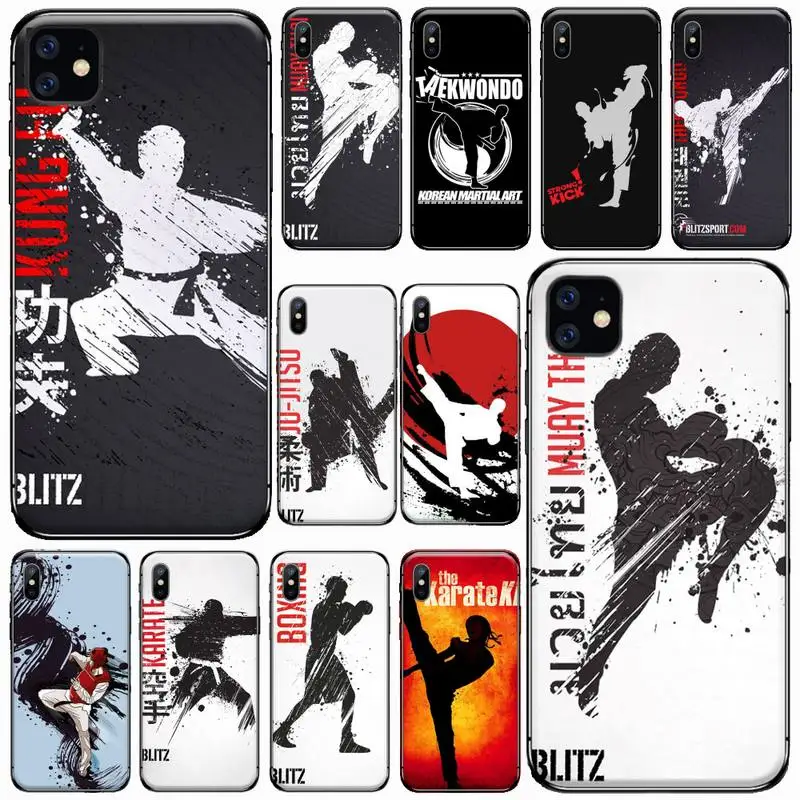 Kung Fu Taekwondo Karate Phone Case for iPhone 11 12 pro XS MAX 8 7 6 6S Plus X 5S SE 2020 XR Soft silicone Cover Funda Shell
Kung Fu Taekwondo Karate Phone Case for iPhone 11 12 pro XS MAX 8 7 6 6S Plus X 5S SE 2020 XR Soft silicone Cover Funda Shell
