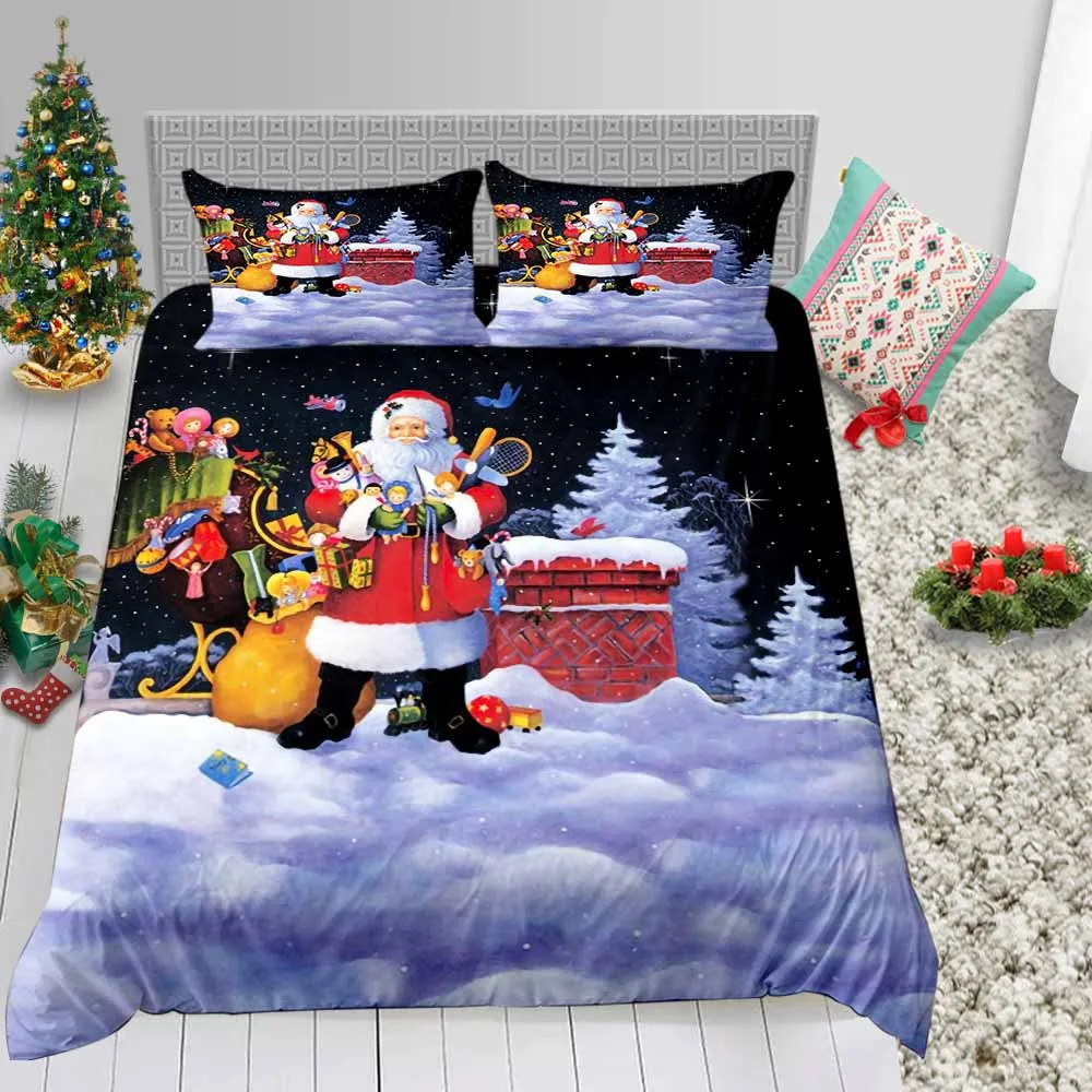 Thumbedding Christmas Decoration Bedding Set Santa Print Classic Duvet Cover Yellow King Queen Twin Full Single Double Bed Set
Thumbedding Christmas Decoration Bedding Set Santa Print Classic Duvet Cover Yellow King Queen Twin Full Single Double Bed Set