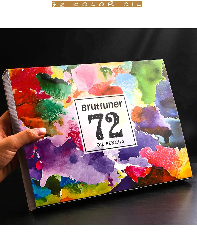 Brutfuner 48/72/120/160/180 Professional Oil Color Pencils Set Wood Soft Watercolor Pencil for Drawing Sketch Art Supplies Gift
Brutfuner 48/72/120/160/180 Professional Oil Color Pencils Set Wood Soft Watercolor Pencil for Drawing Sketch Art Supplies Gift