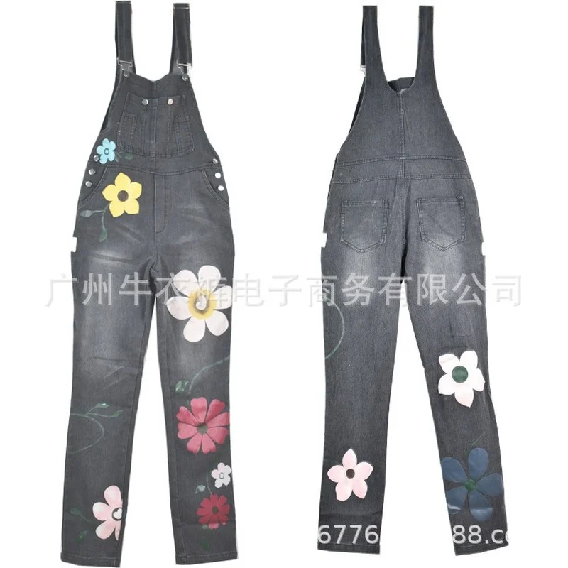 Donsignet New Fashion Women's Denim Overalls Printed Thin Overalls Trousers Jumpsuit Women Women One Piece Outfits
Donsignet New Fashion Women's Denim Overalls Printed Thin Overalls Trousers Jumpsuit Women Women One Piece Outfits